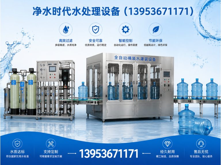 高密市净水时代水处理设备展示图